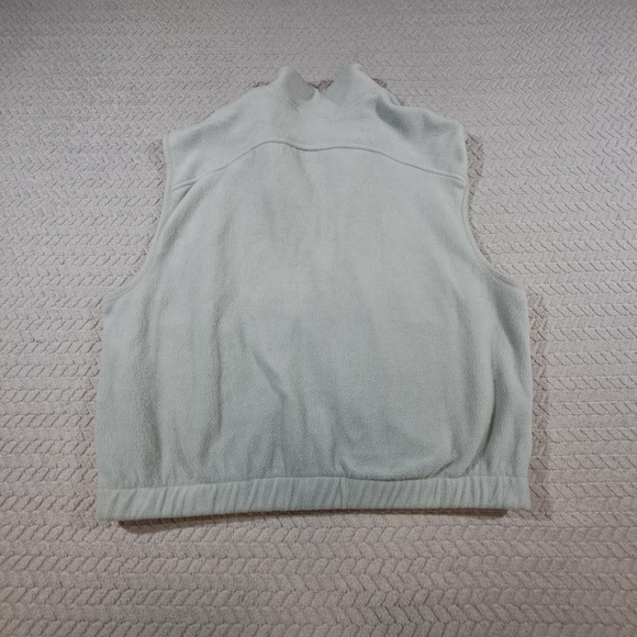 Old Navy Light Gray Fleece Vest - Picture 4 of 6